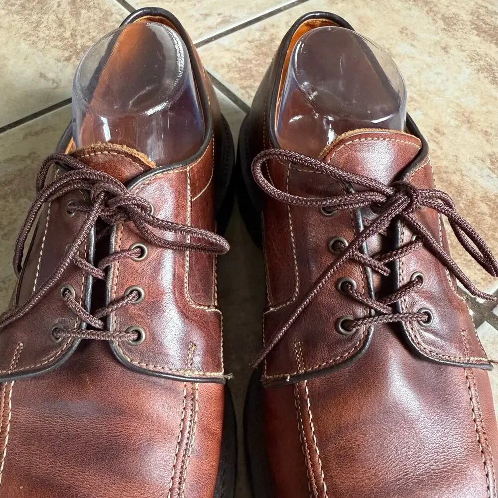 Allen Edmonds Mapleton Men's Size 10D Brown Leather #7954‎ Dress Shoes Oxford